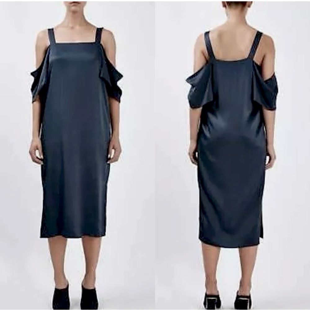 TopShop Dress Cold Shoulder M